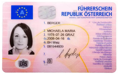 Buy Austrian Driver’s License
